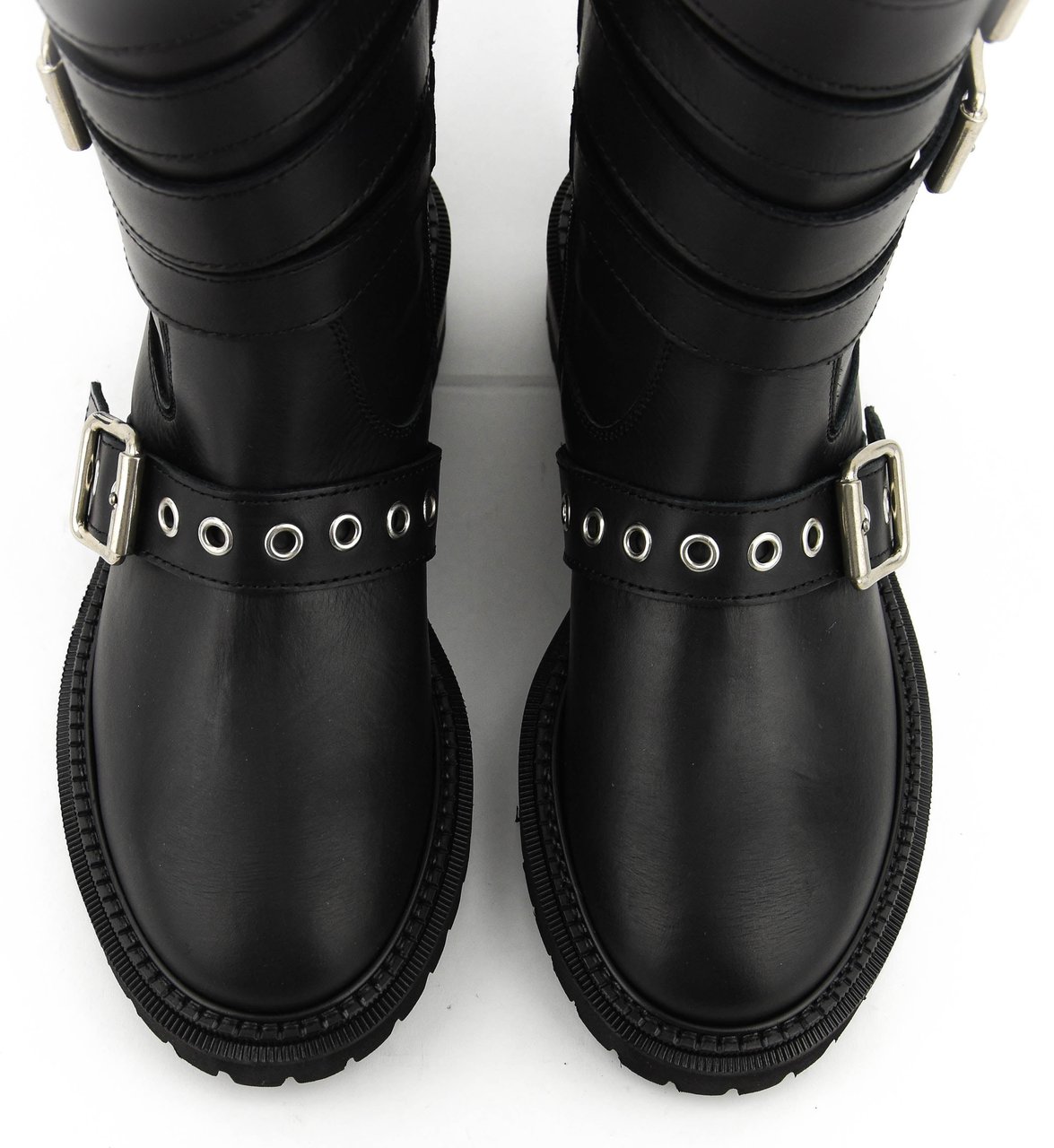 Paul Warmer Multi Buckle Biker Black Zwart