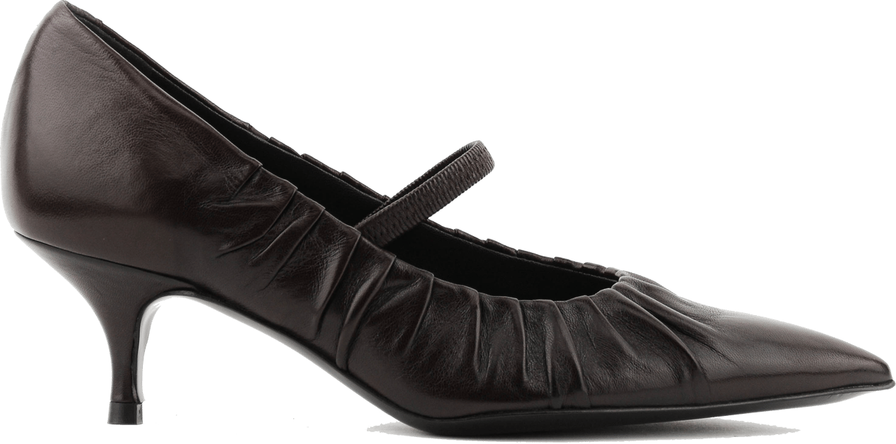Paul Warmer Vendome Nappa Pump Brown 60 Bruin
