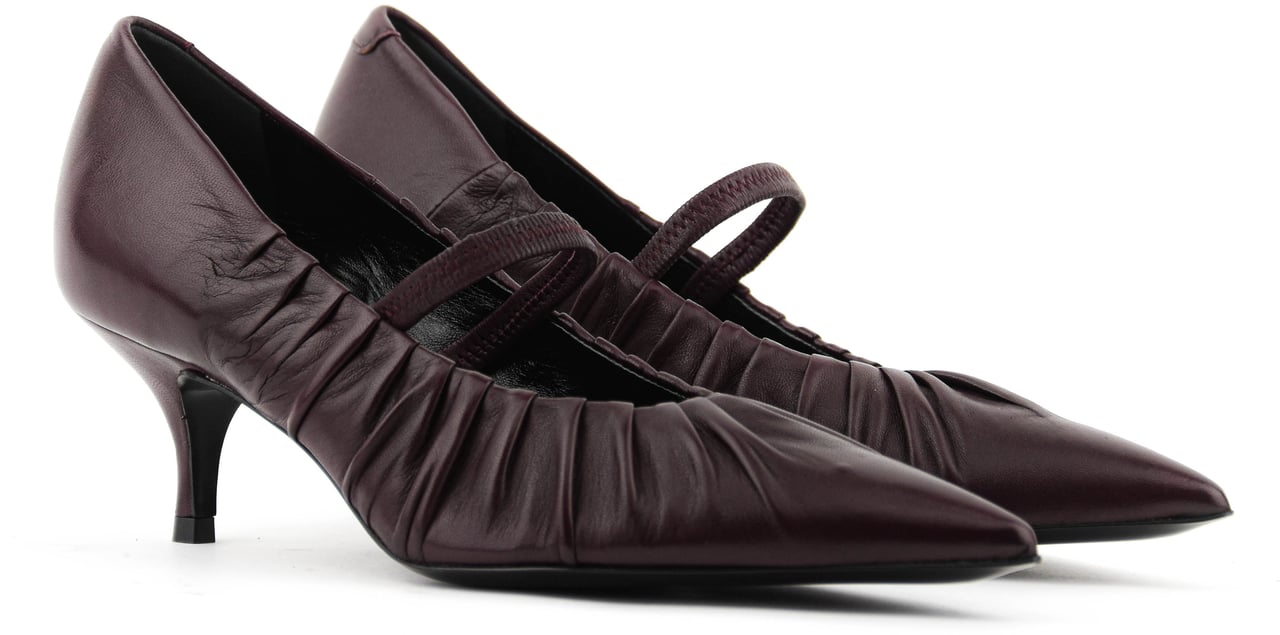 Paul Warmer Vendome Nappa Pump Bordo 60 Rood