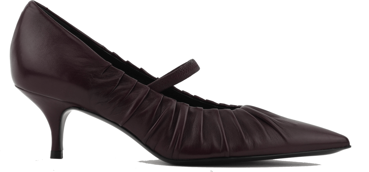 Paul Warmer Vendome Nappa Pump Bordo 60 Rood