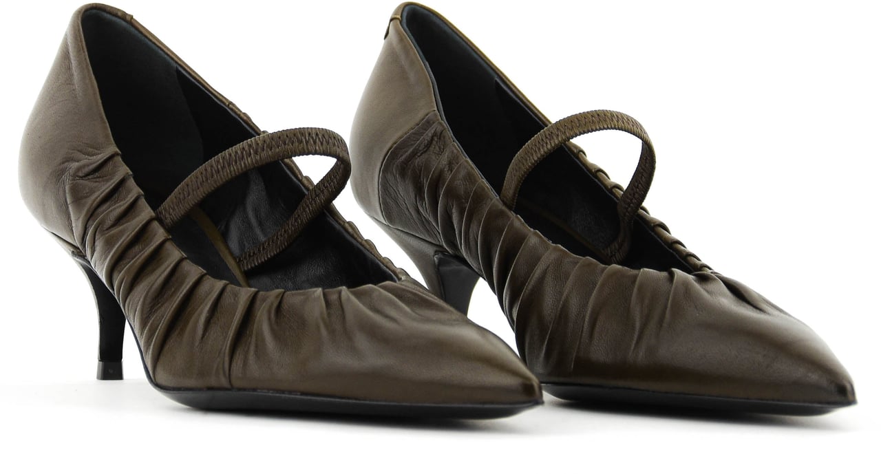 Paul Warmer Vendome Nappa Pump Military 60 Groen