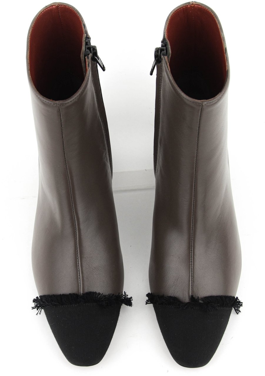 Paul Warmer Bootie Toecap Dark Grey Grijs