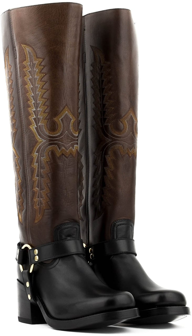 Paul Warmer Iconic De Luxe Black Brown Zwart