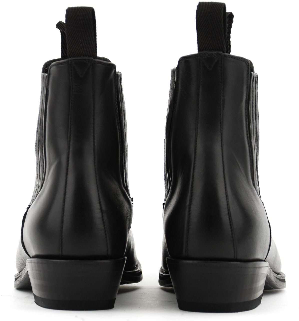 Paul Warmer Gaucho Chelsea Boot Black Zwart