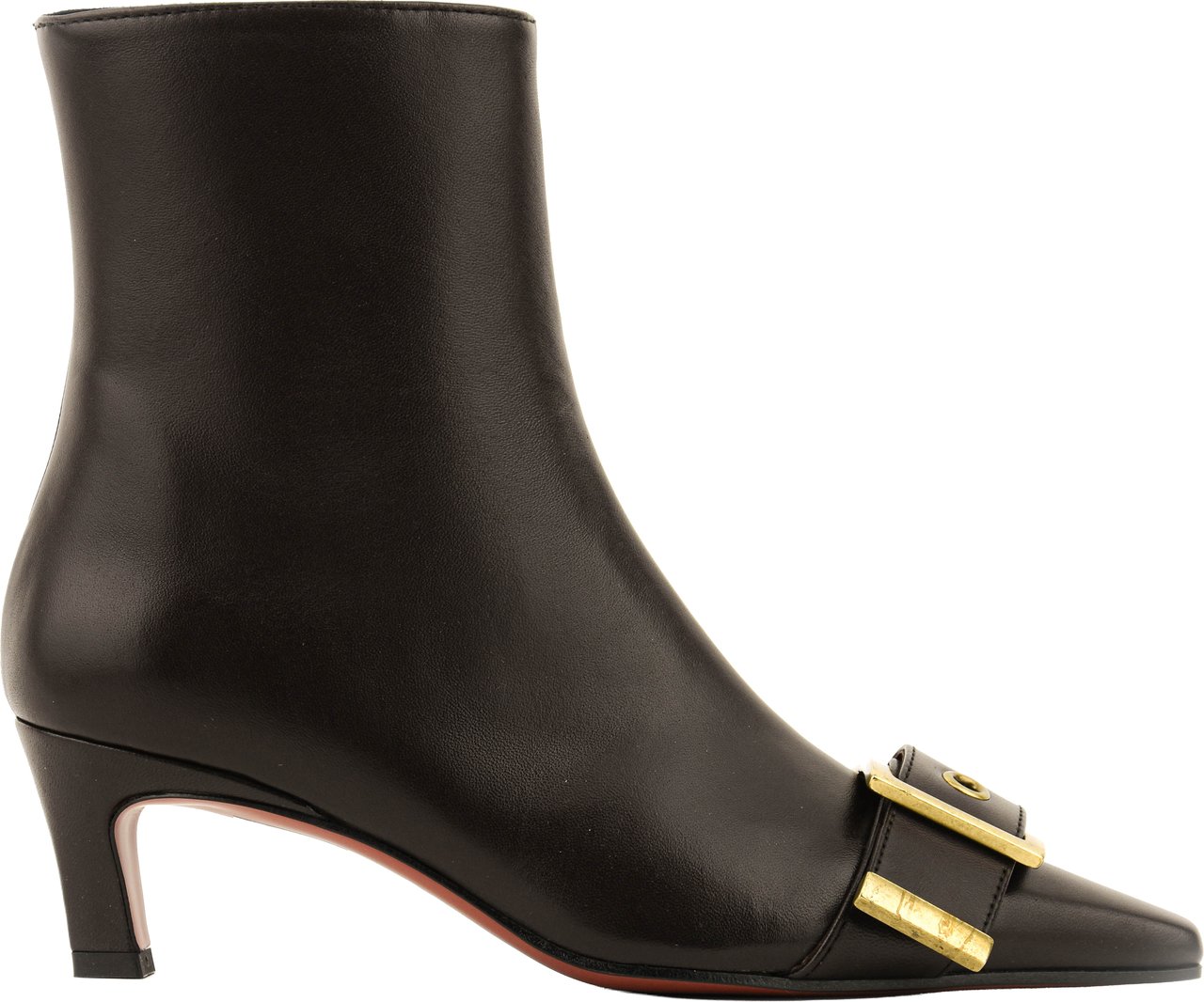 Paul Warmer 90's Square Bootie Brown Bruin