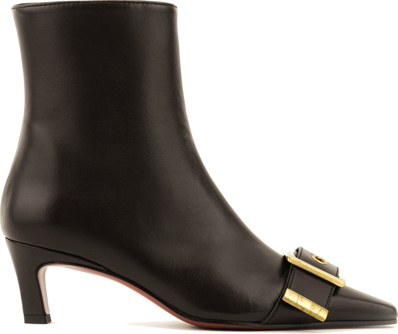 Paul Warmer 90's Square Bootie Brown Bruin