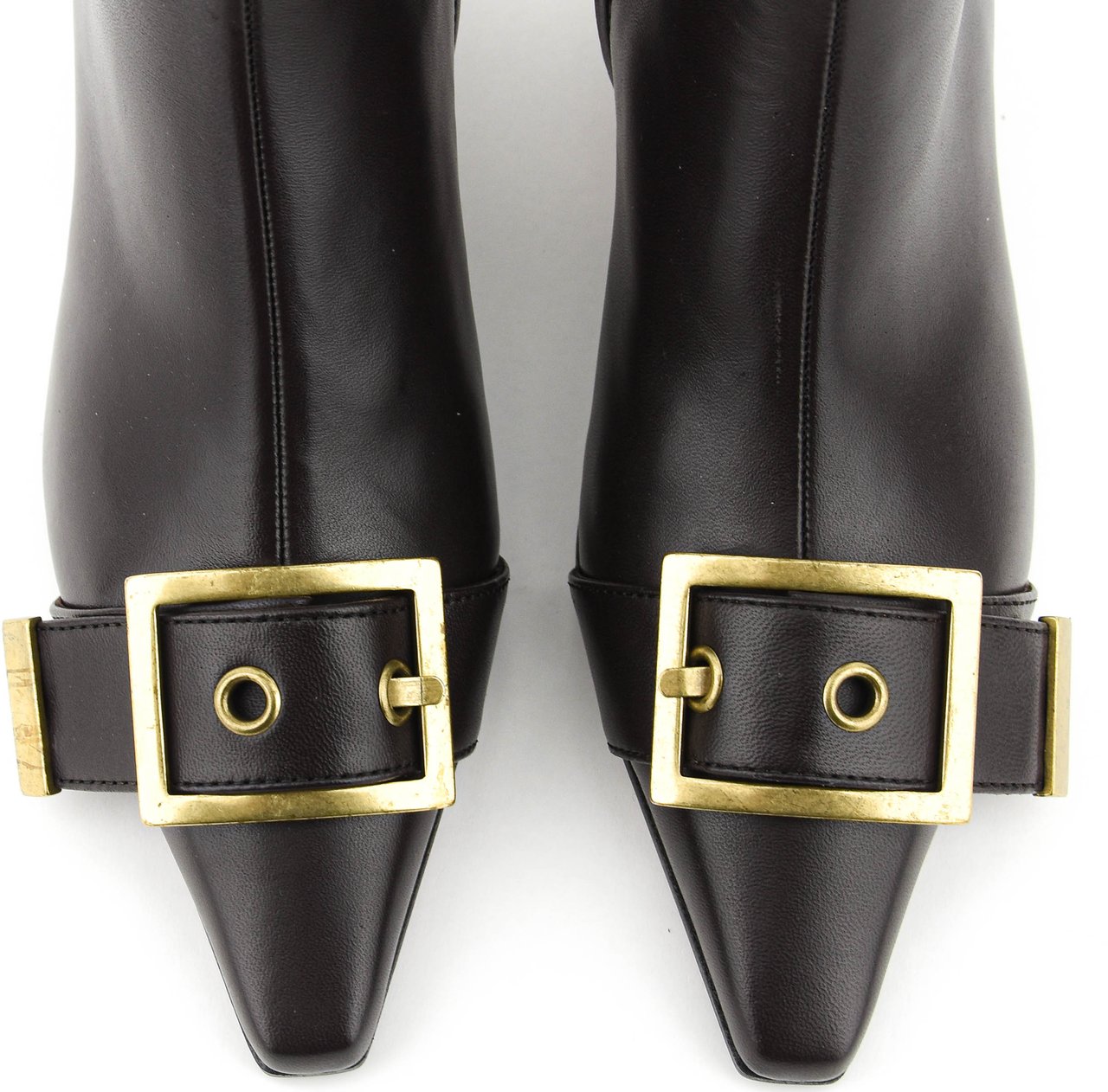 Paul Warmer 90's Square Bootie Brown Bruin