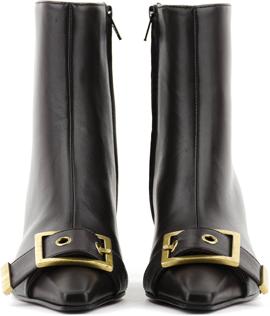 Paul Warmer 90's Square Bootie Brown Bruin