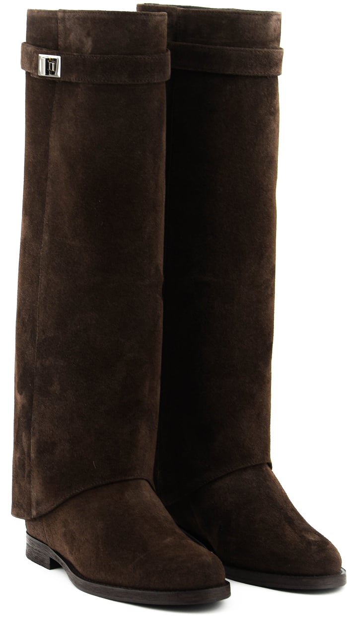 Paul Warmer Hooded Rider Brown Suede Bruin