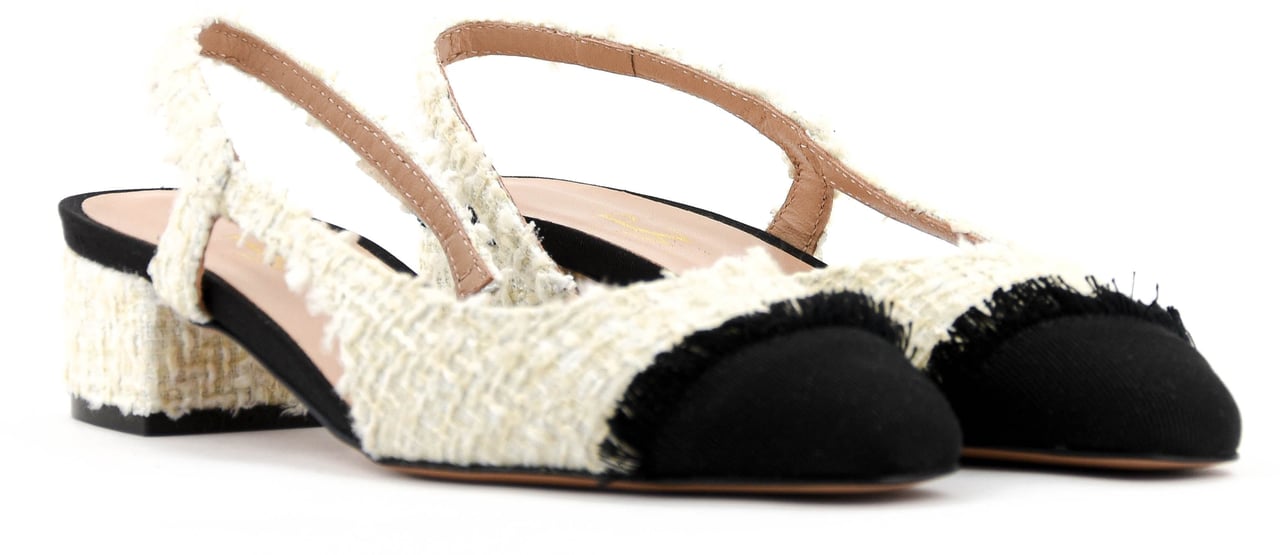 Paul Warmer Loulou Sling Black White Zwart