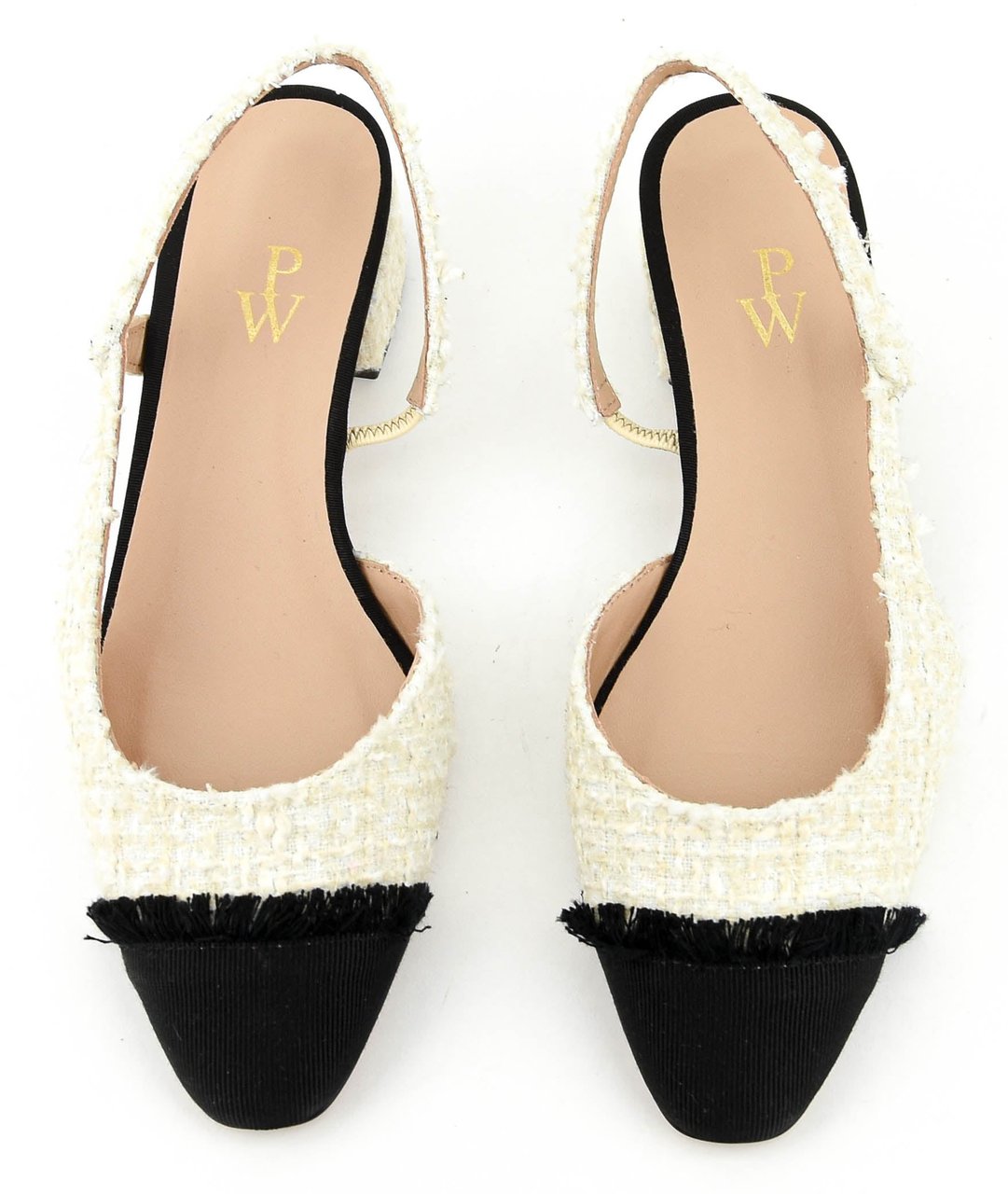 Paul Warmer Loulou Sling Black White Zwart