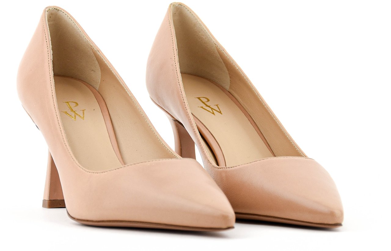 Paul Warmer Kate Pump Cookie Nappa Beige