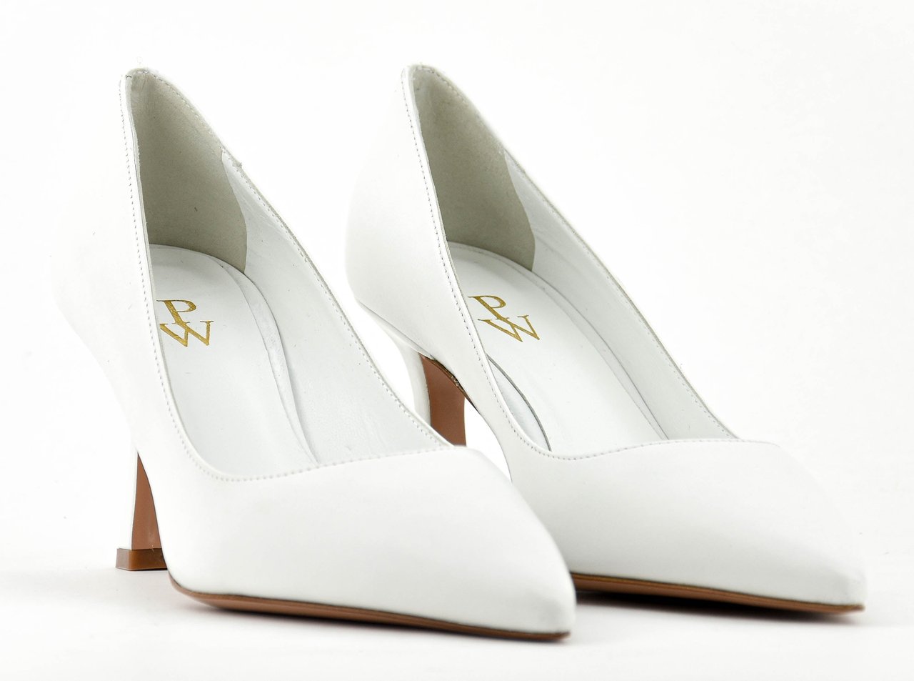 Paul Warmer Kate Pump Nappa White Wit