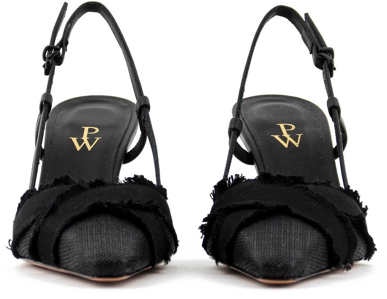 Paul Warmer Iris Slingback Black Zwart