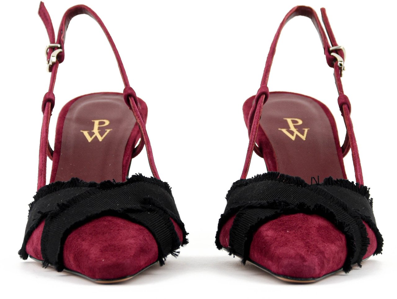 Paul Warmer Iris Slingback Burgundy Rood
