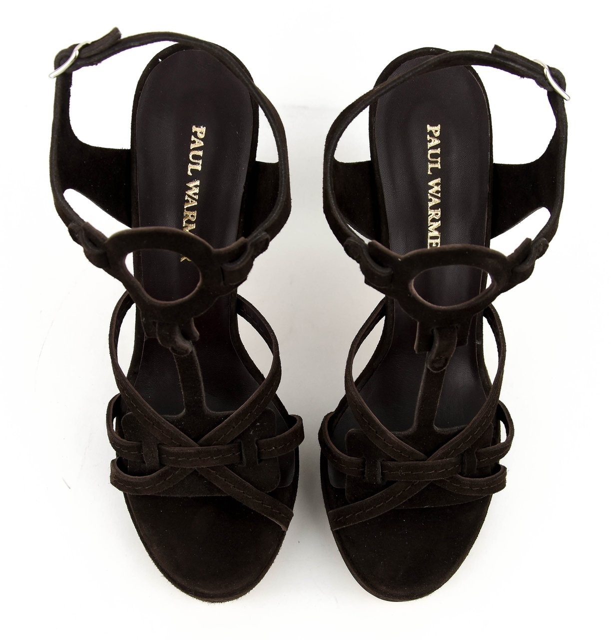 Paul Warmer Paris Sandal Brown Suede Bruin