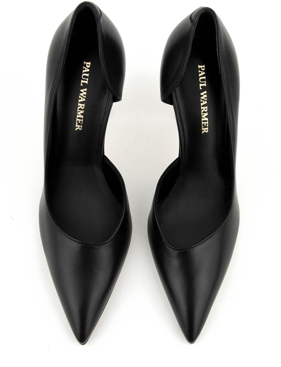 Paul Warmer D'orsay Pump Nappa Black Zwart