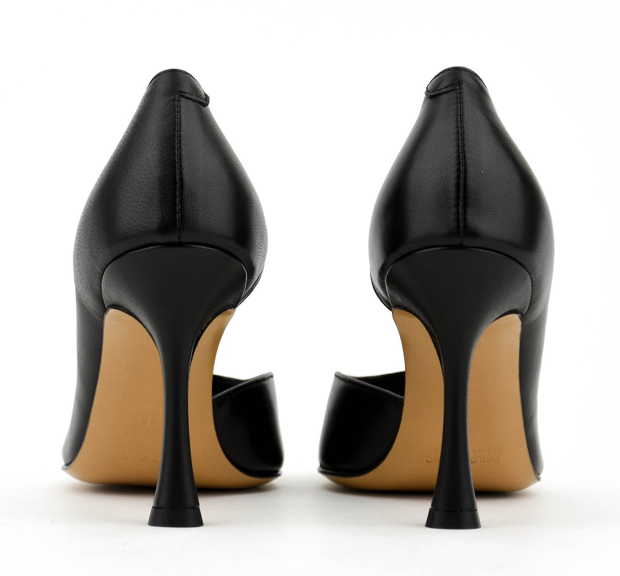Paul Warmer D'orsay Pump Nappa Black Zwart