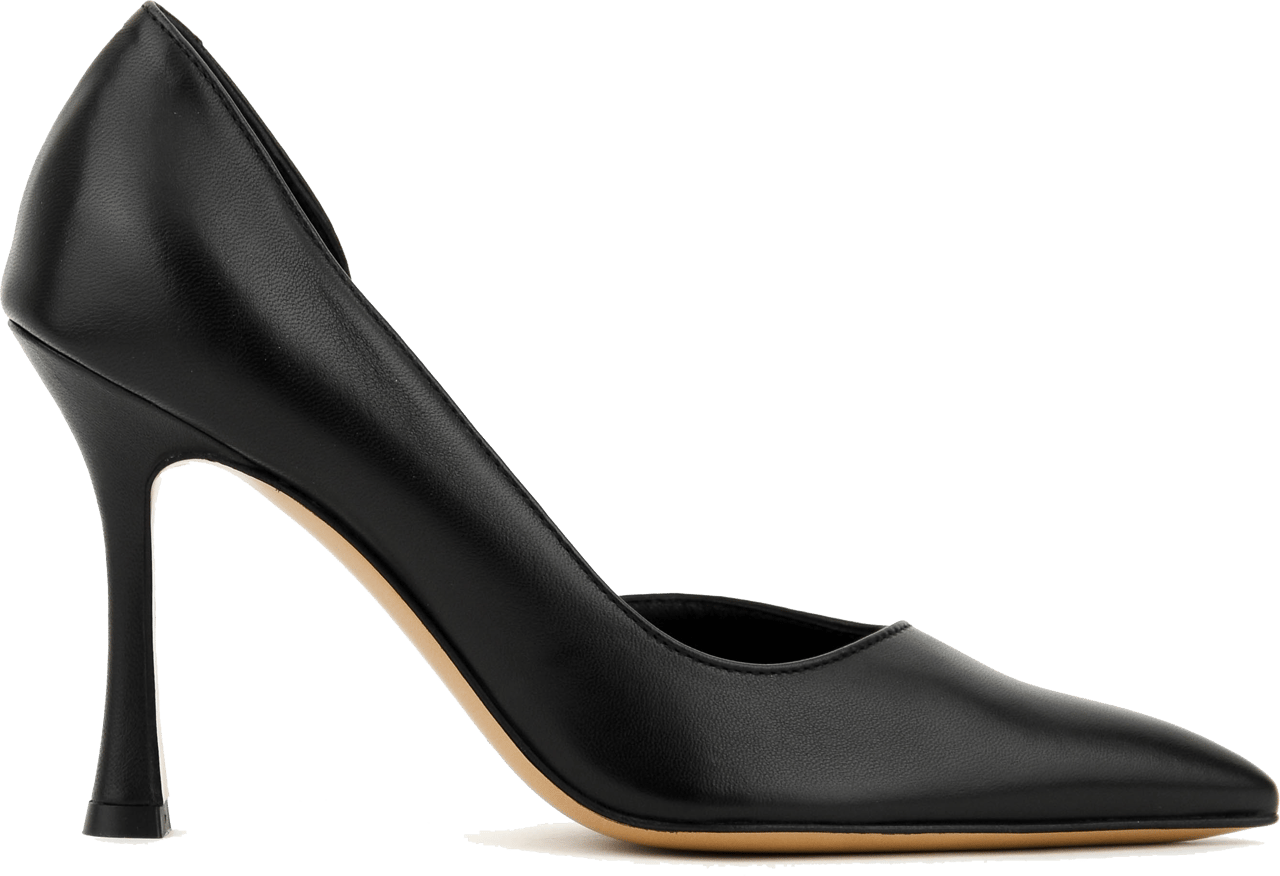 Paul Warmer D'orsay Pump Nappa Black Zwart