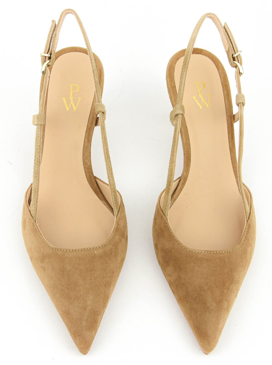Paul Warmer Shii Pump Slingback 50 Sand Beige