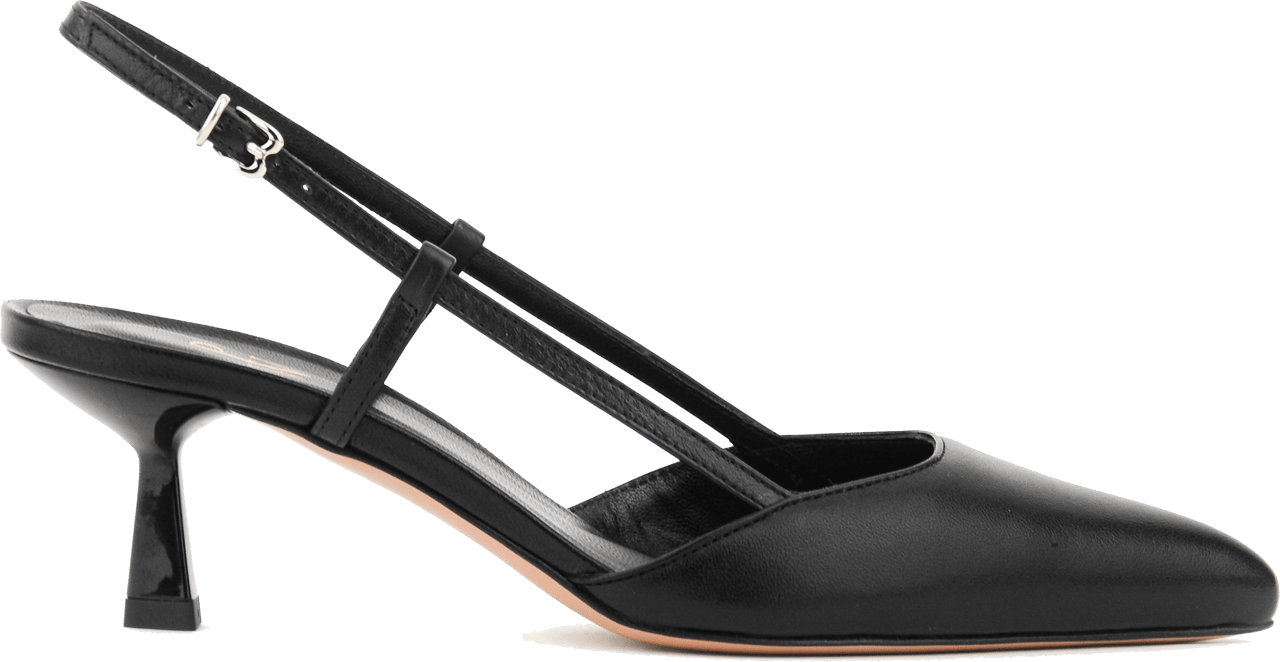 Paul Warmer Shii Pump Slingback 50 Black Zwart
