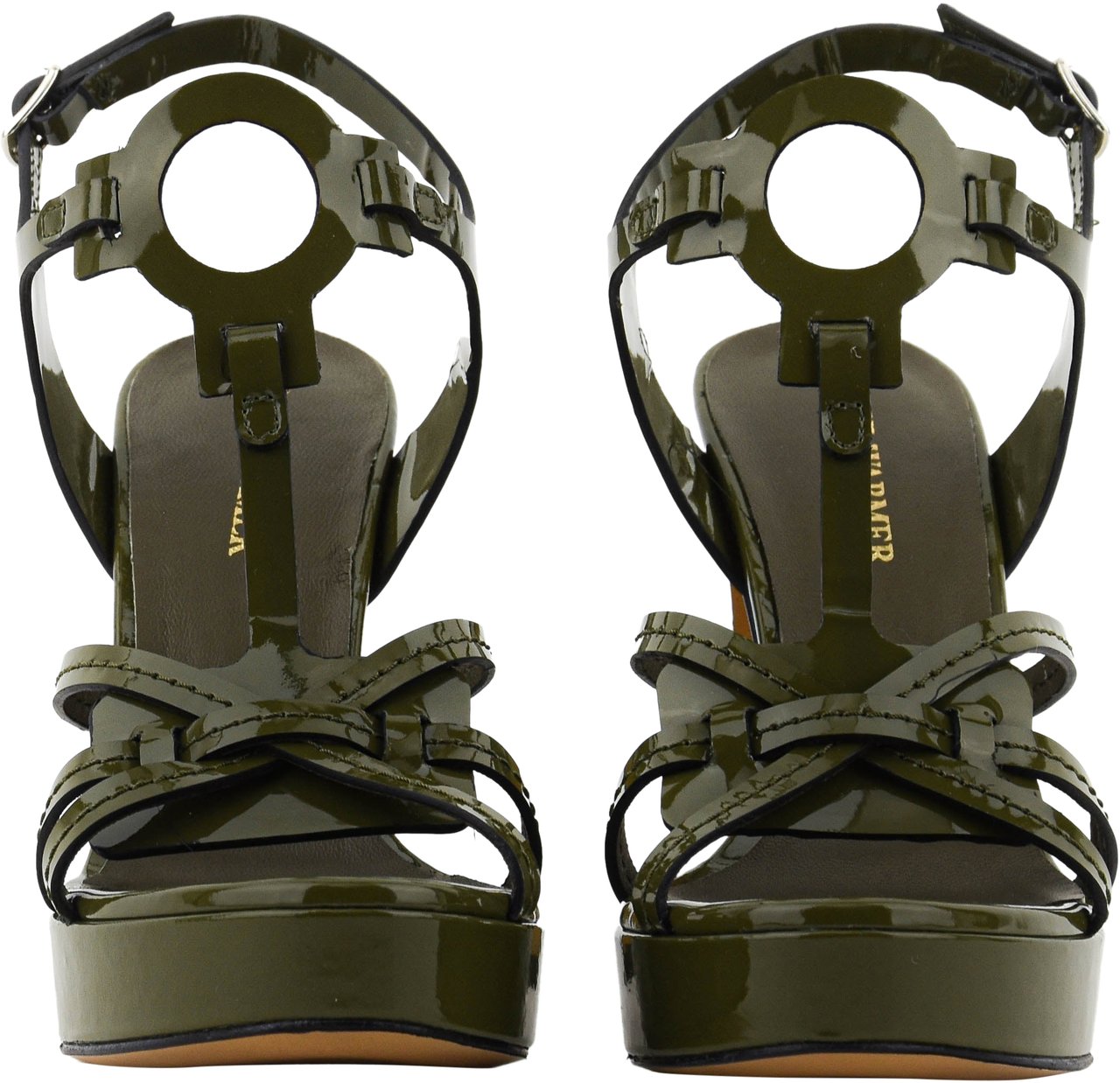 Paul Warmer Paris Sandals Kaki Groen