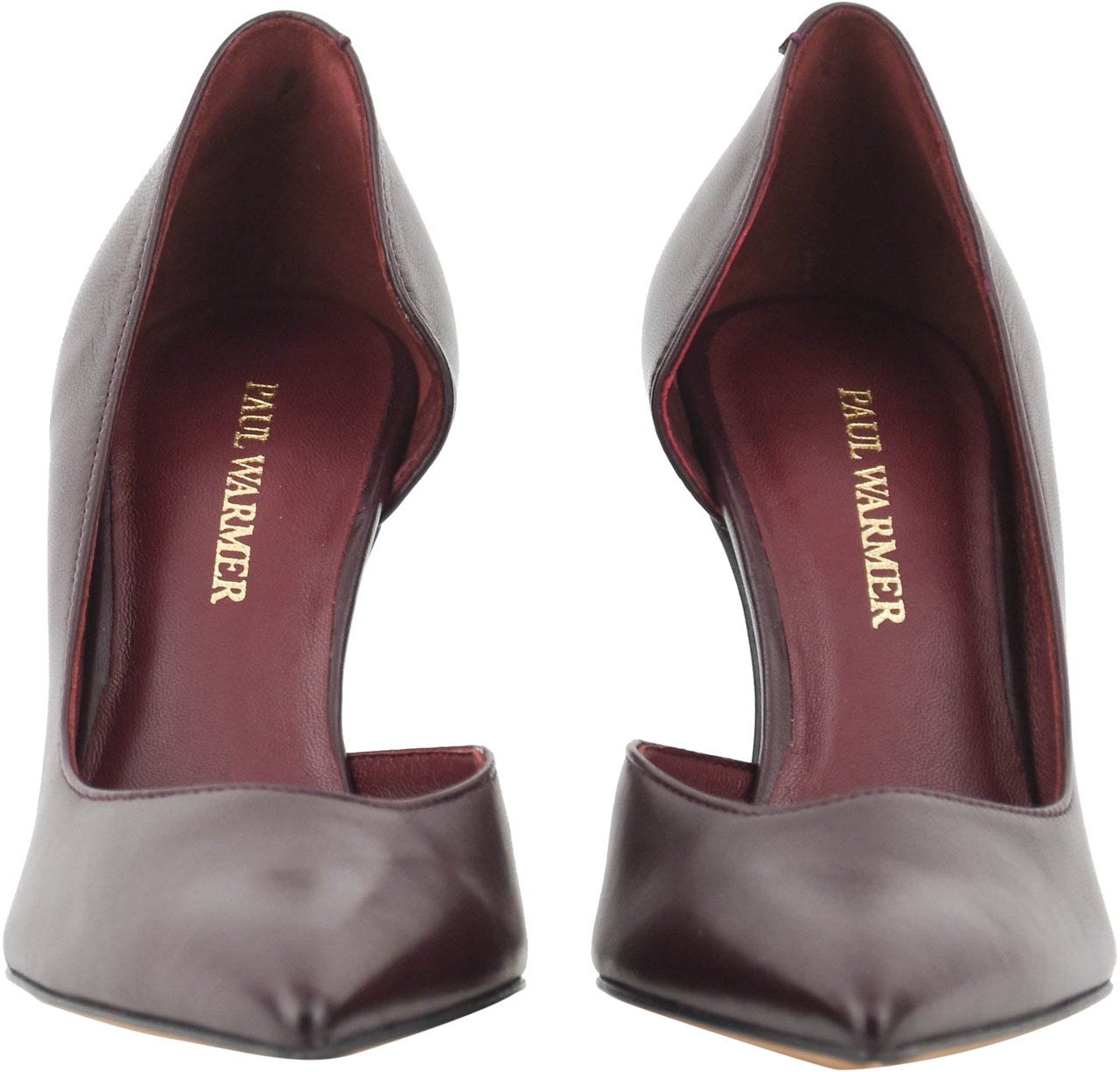 Paul Warmer D'orsay Pump Nappa Burgundy Rood