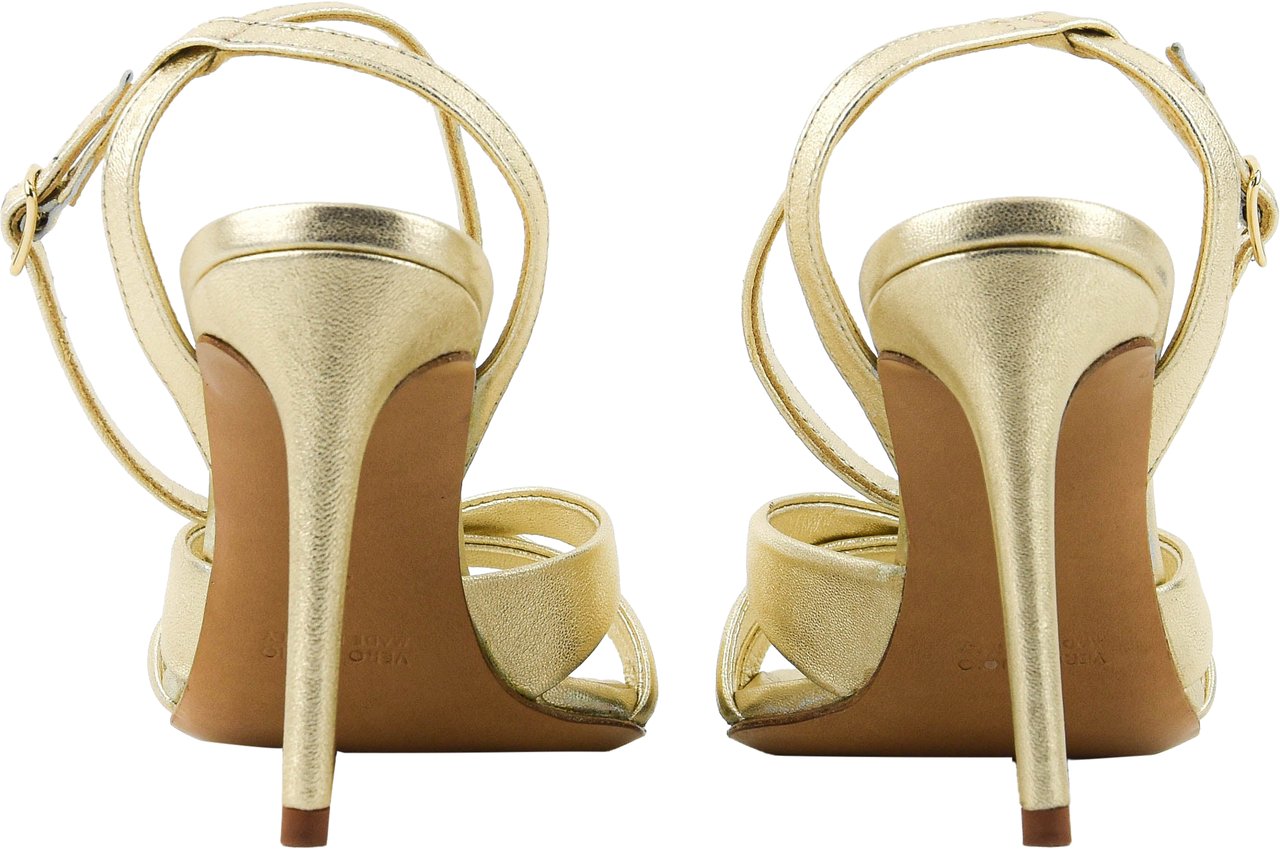 Paul Warmer Anna Sandal Platinum Goud