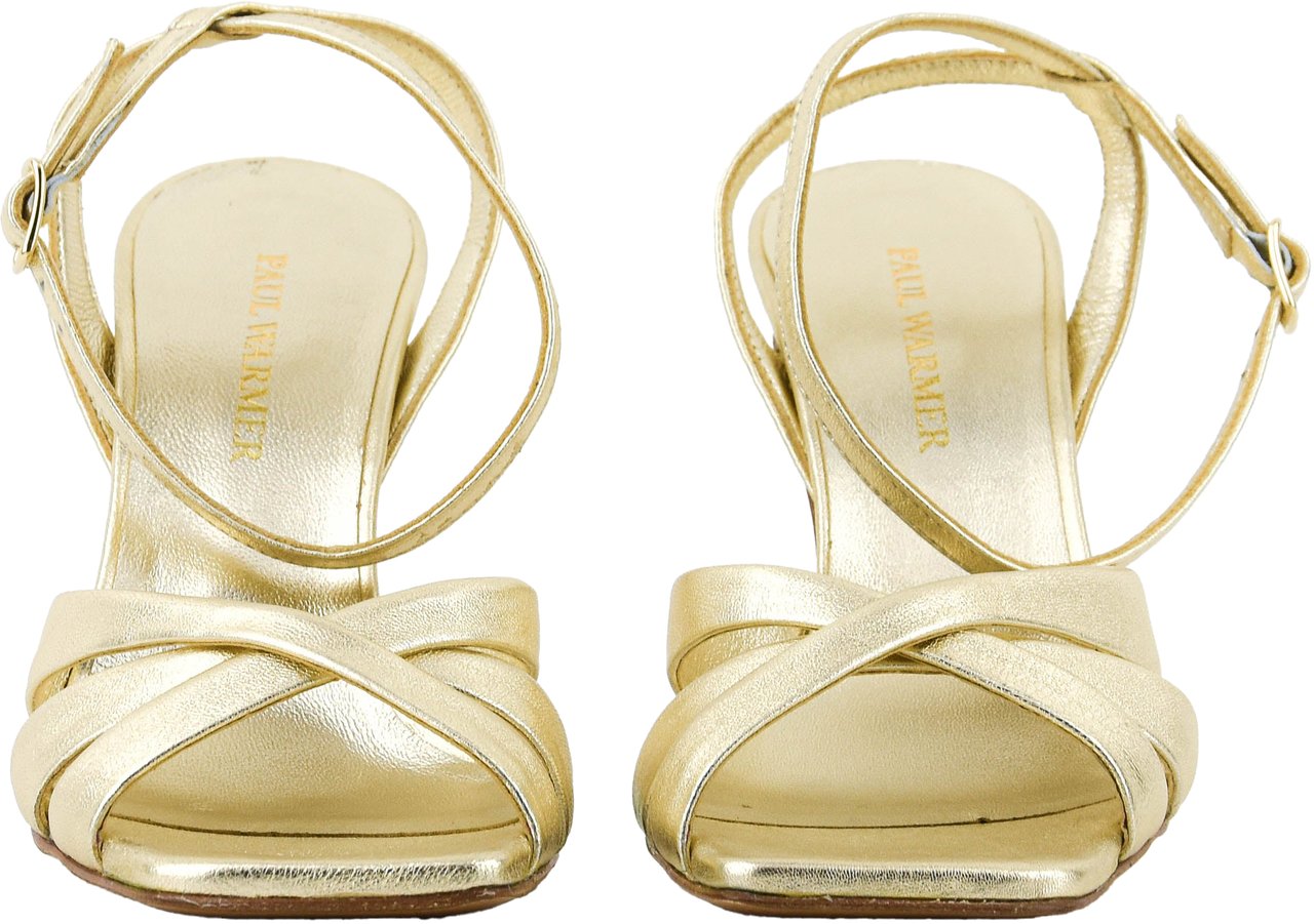 Paul Warmer Anna Sandal Platinum Goud