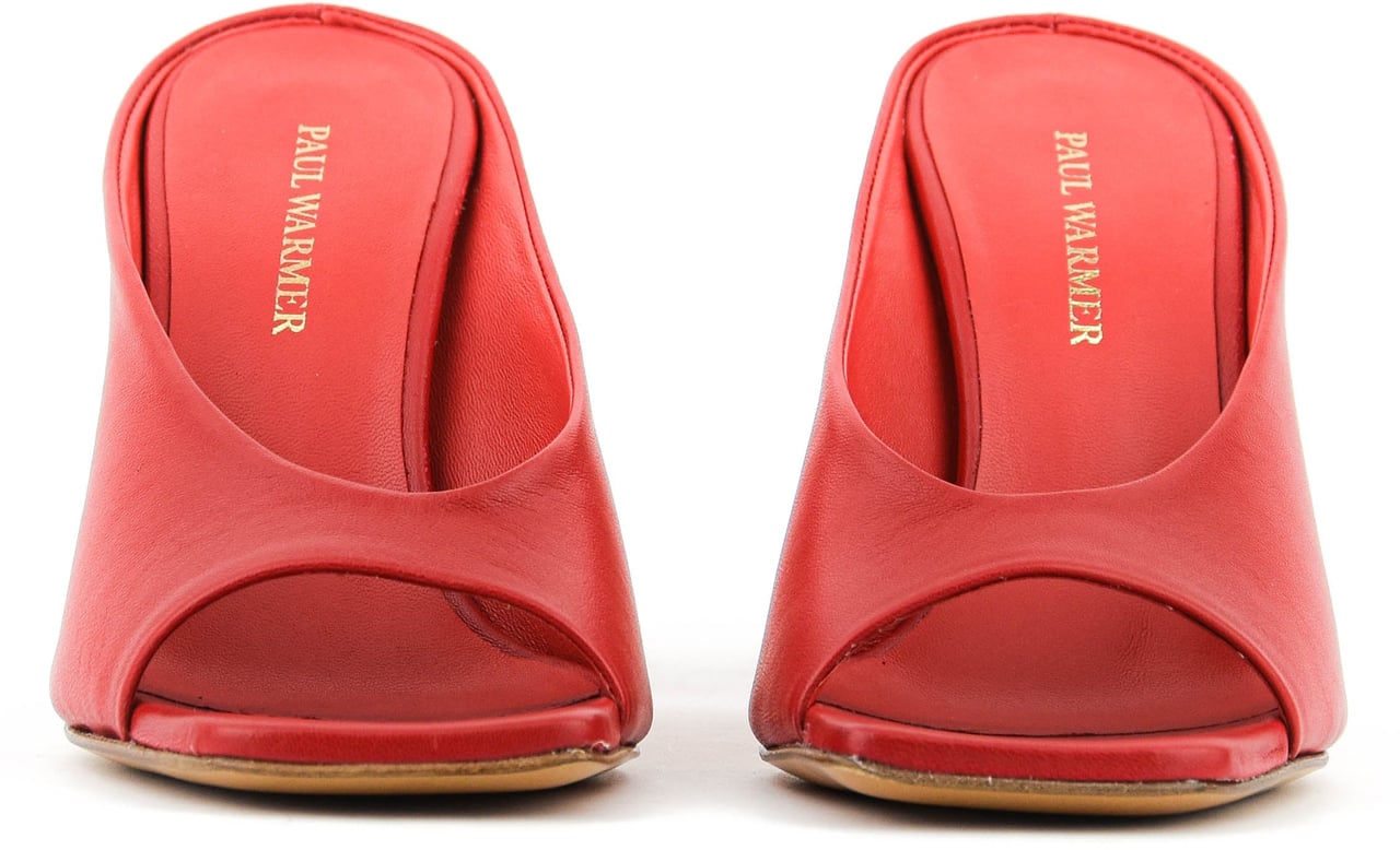 Paul Warmer Paulwarmer Livia Mule Red 95 Rood