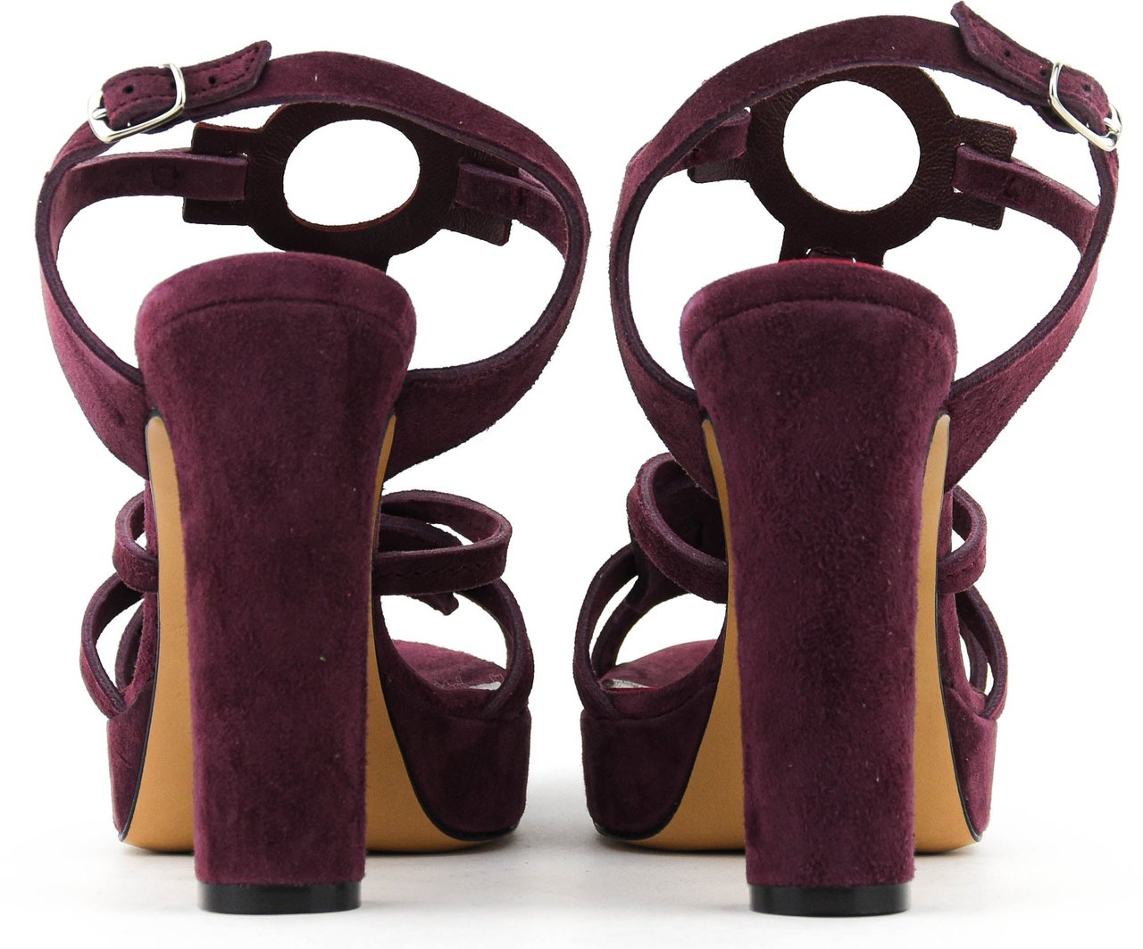 Paul Warmer Paulwarmer Paris Sandal Bordeaux Rood