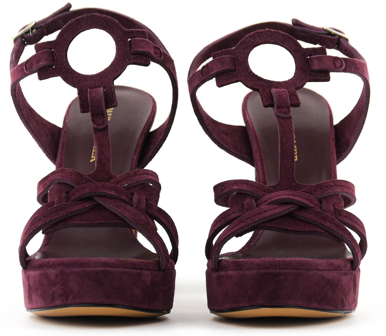 Paul Warmer Paulwarmer Paris Sandal Bordeaux Rood