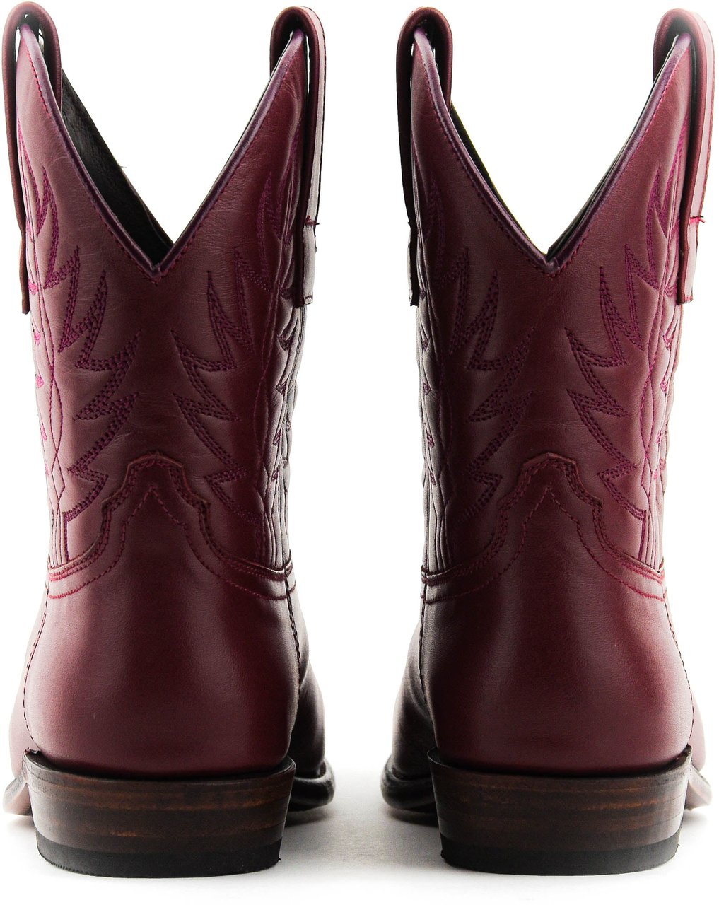 Paul Warmer Kansas Boot Western Burgundy Rood