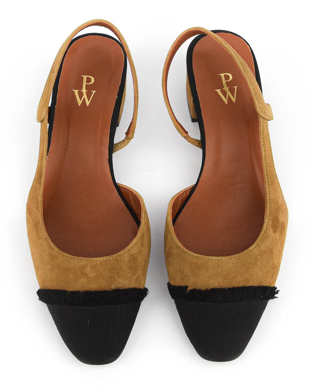 Paul Warmer Loulou Slingback Camel Beige