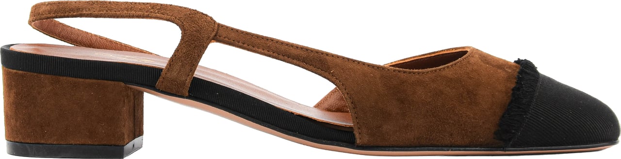 Paul Warmer Loulou Slingback Brown Bruin