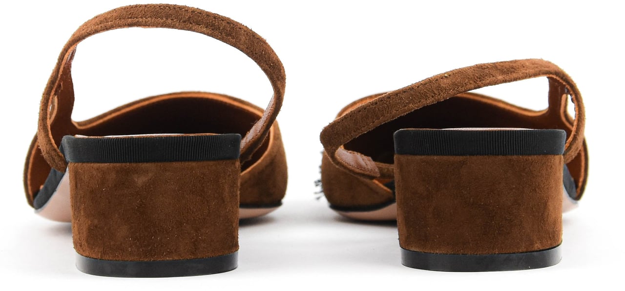 Paul Warmer Loulou Slingback Brown Bruin