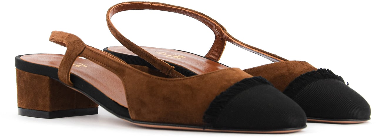 Paul Warmer Loulou Slingback Brown Bruin