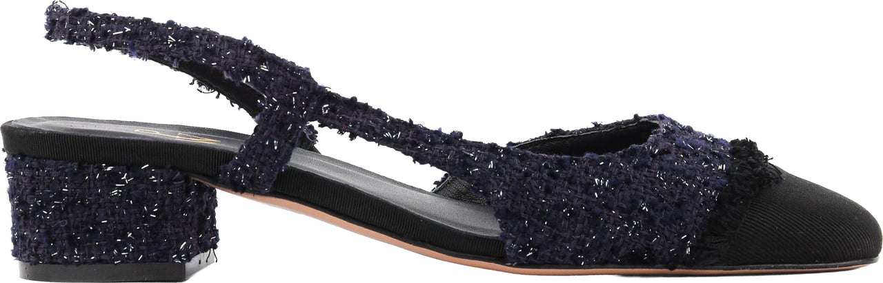 Paul Warmer Loulou Slingback Blue Blauw