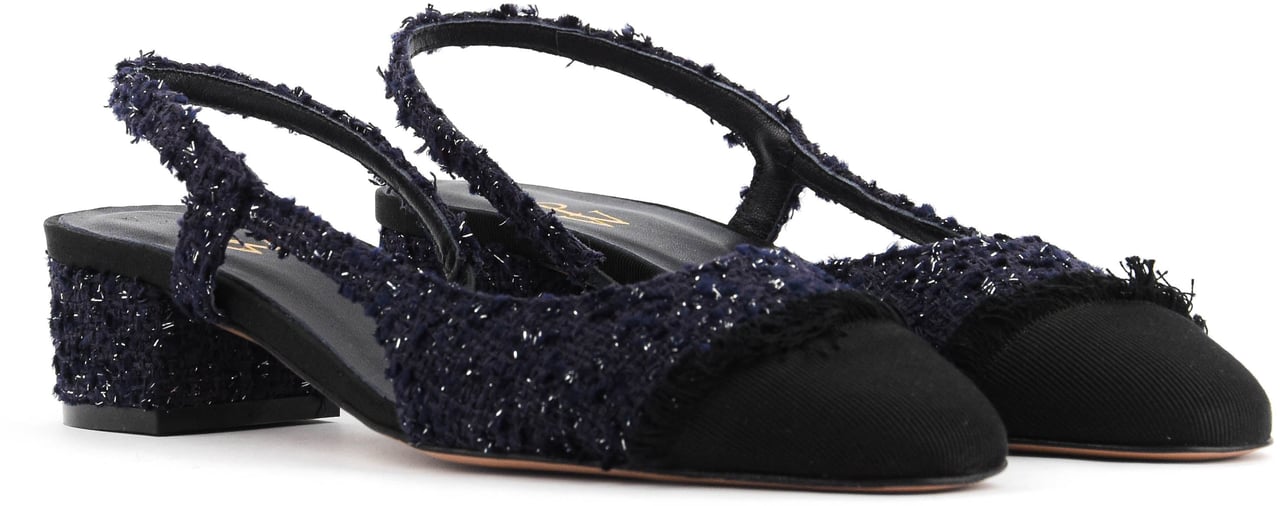 Paul Warmer Loulou Slingback Blue Blauw
