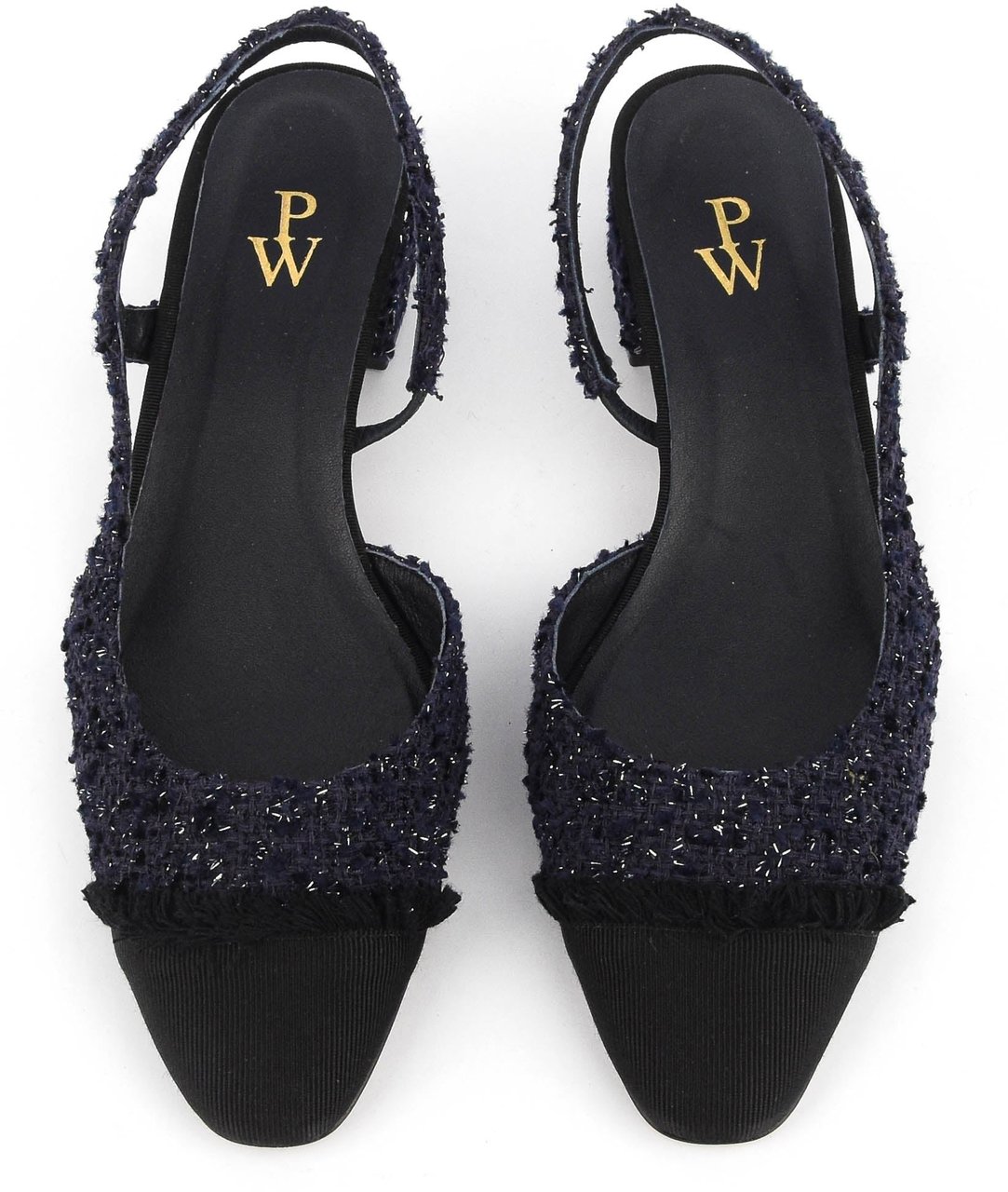 Paul Warmer Loulou Slingback Blue Blauw