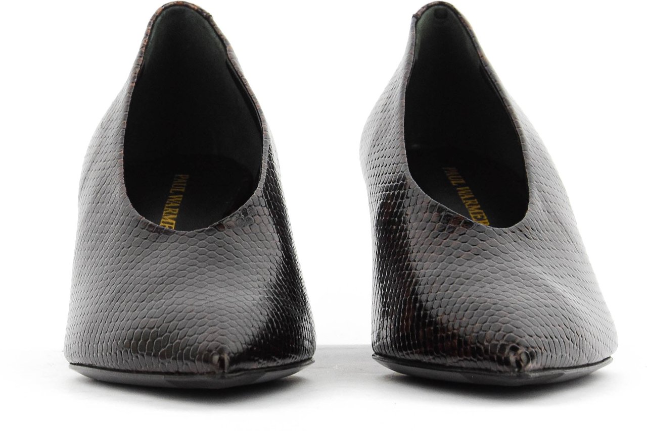 Paul Warmer Voltaire Pump Ebony Cobra Bruin