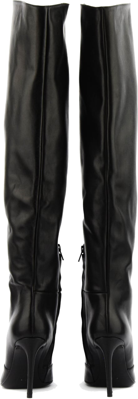 Paul Warmer Patrice Overknee 90 Zwart