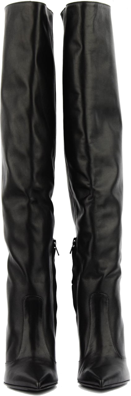 Paul Warmer Patrice Overknee 90 Zwart
