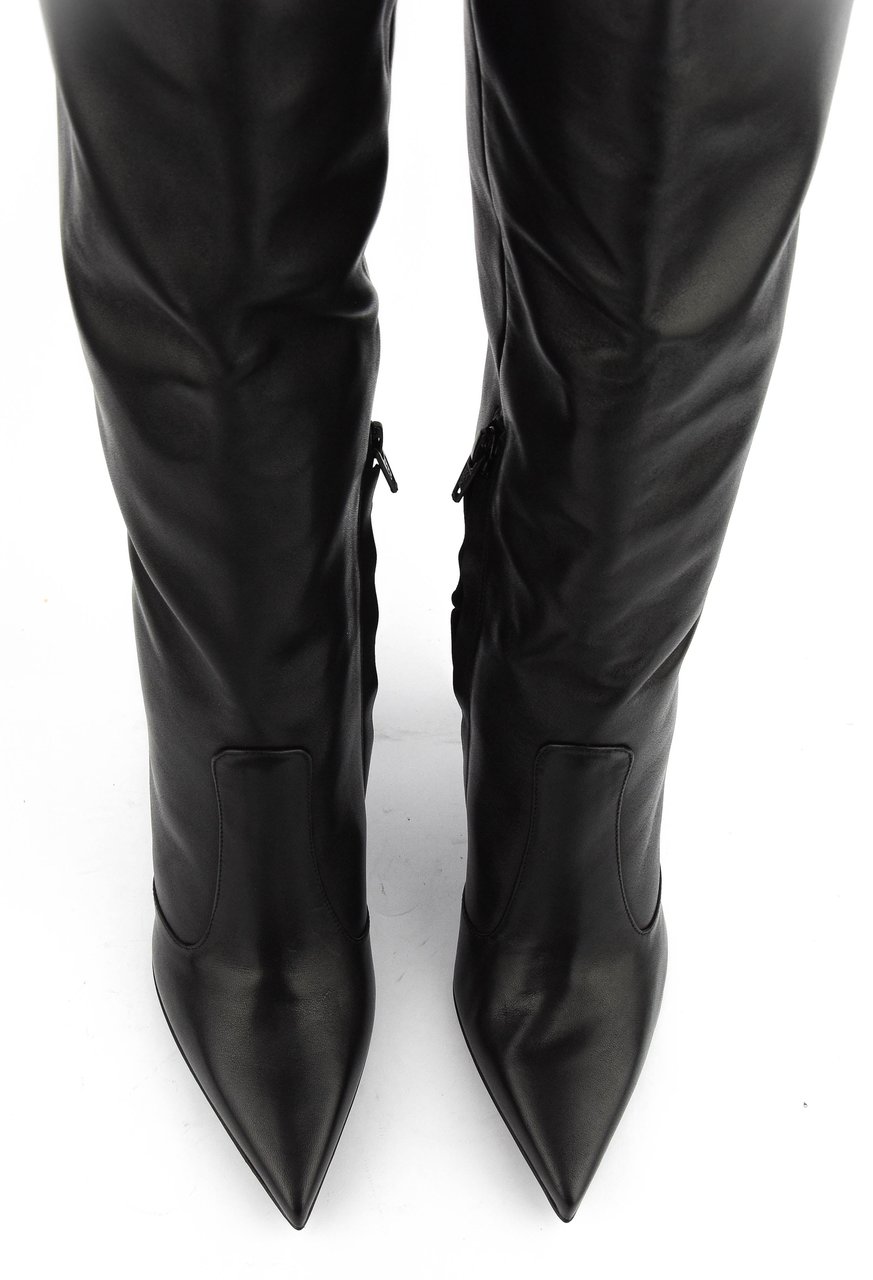 Paul Warmer Patrice Overknee 90 Zwart