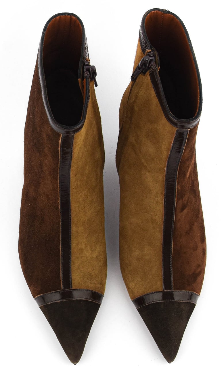 Paul Warmer Serelit Chocolat/hazelnut Suede Bruin