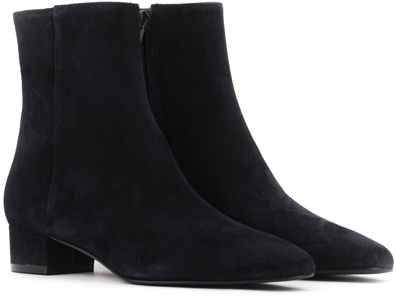 Paul Warmer Kaoris Dark Blue Suede Blauw