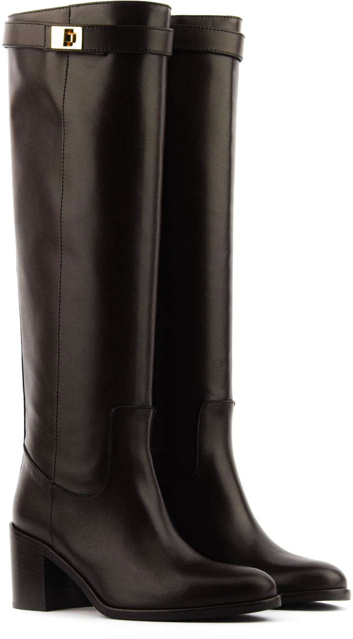 Paul Warmer Lock Long Boot Brown/gold Bruin