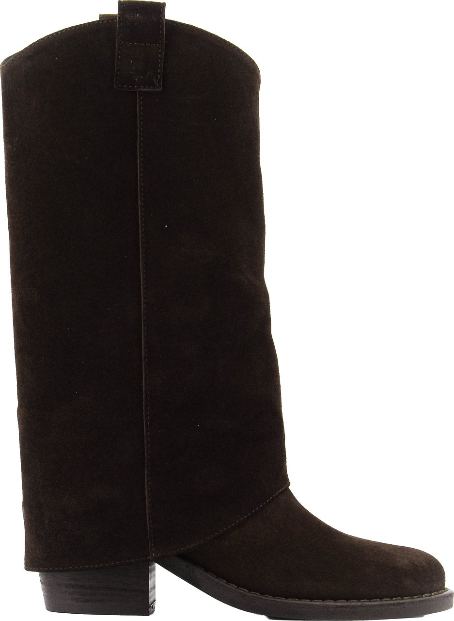Paul Warmer Hooded Bootie Brown Suede Bruin