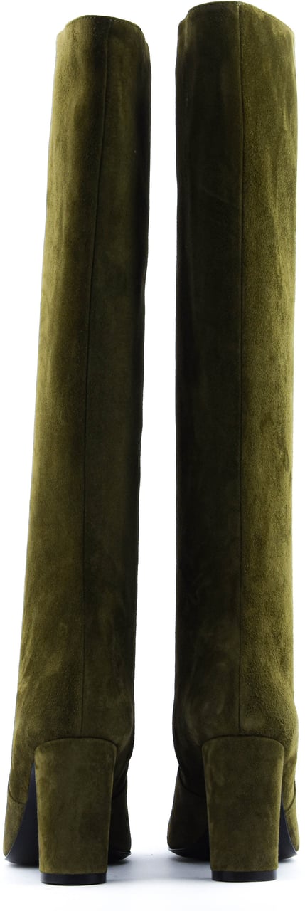 Paul Warmer Diana Longboot Kaki Groen