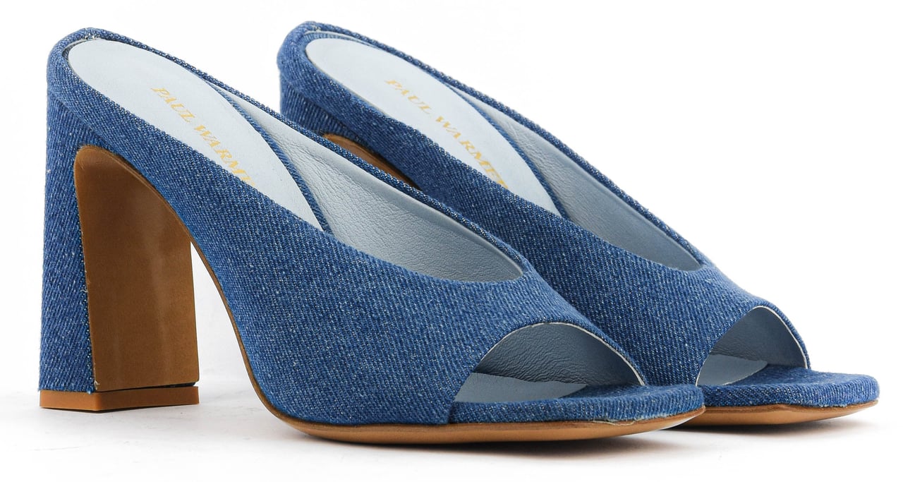 Paul Warmer Paulwarmer Livia Mule Jeans Blauw